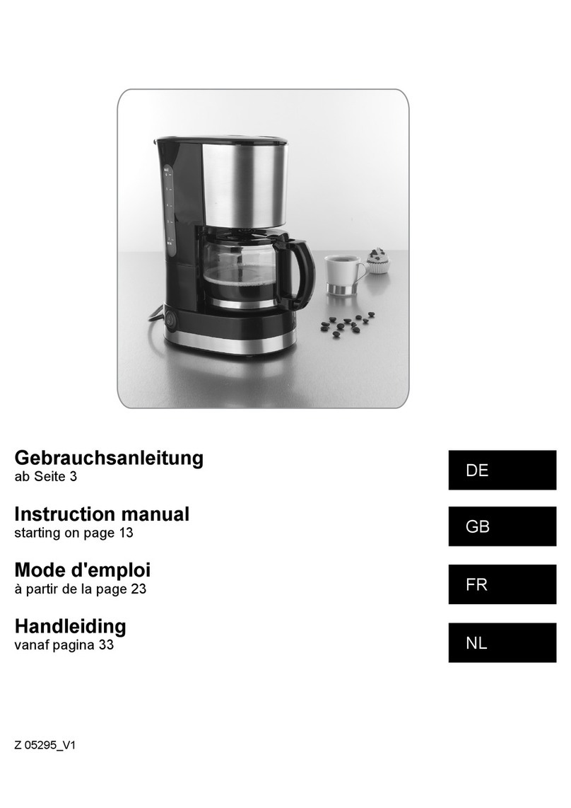 Coffeemaxx CM6669 User manual