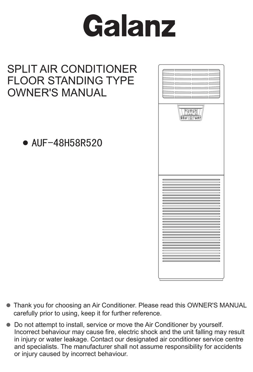 Galanz AUF-48H58R520 User manual