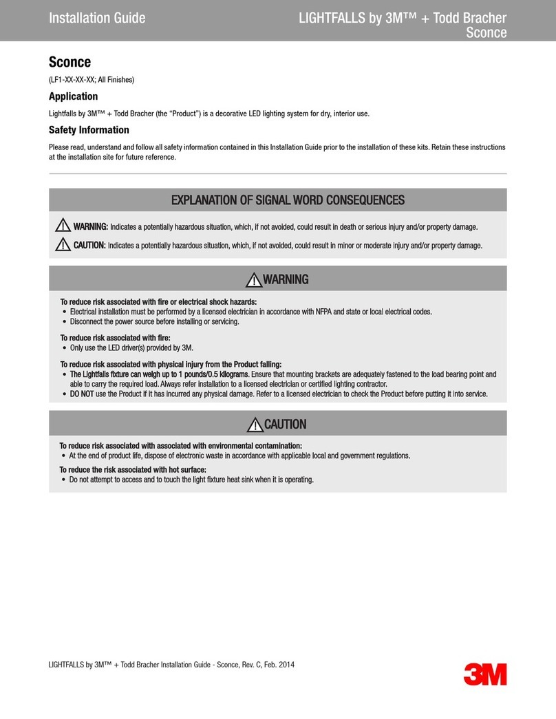 3M LIGHTFALLS installation guide