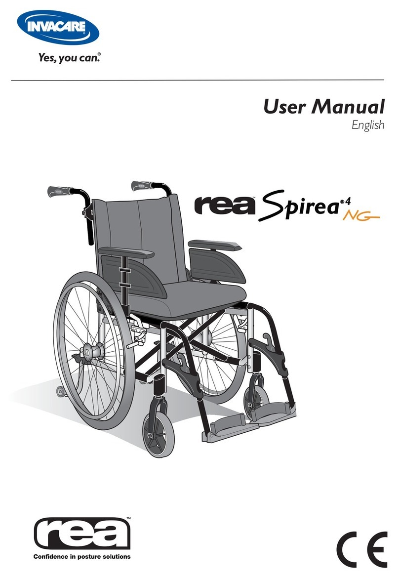 Invacare Rea Spirea4 NG User manual