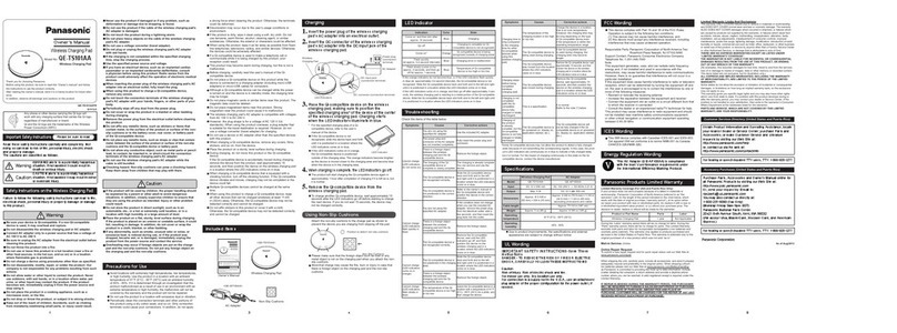 Panasonic QE-TS101AA User manual
