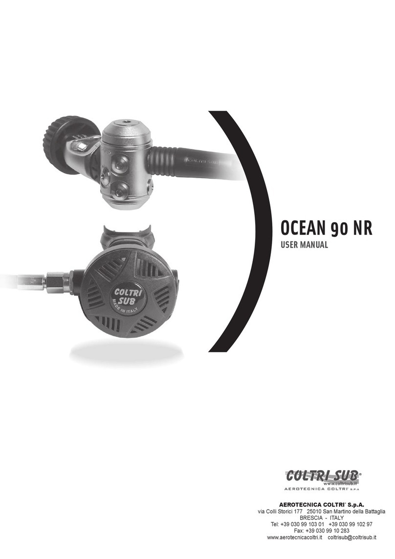 Coltri Sub OCEAN 90 NR user manual