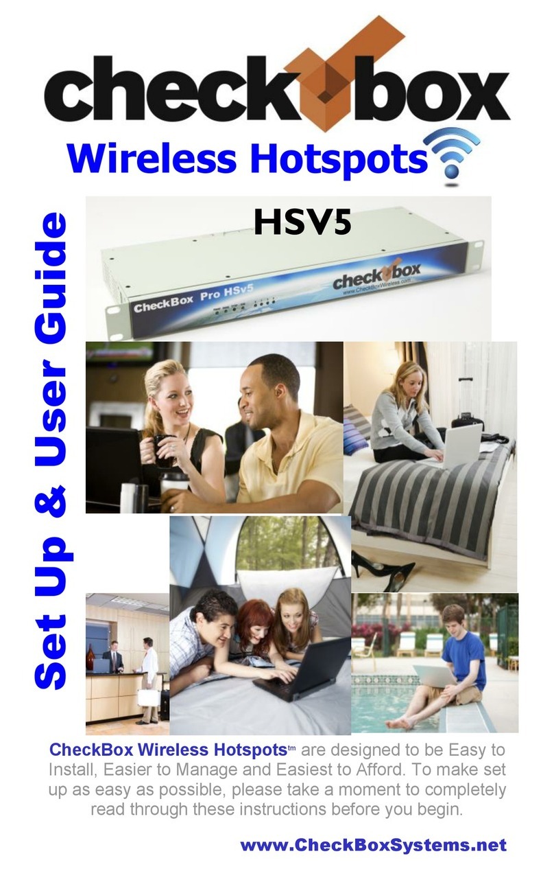 CheckBox HSV5 Setup & user guide