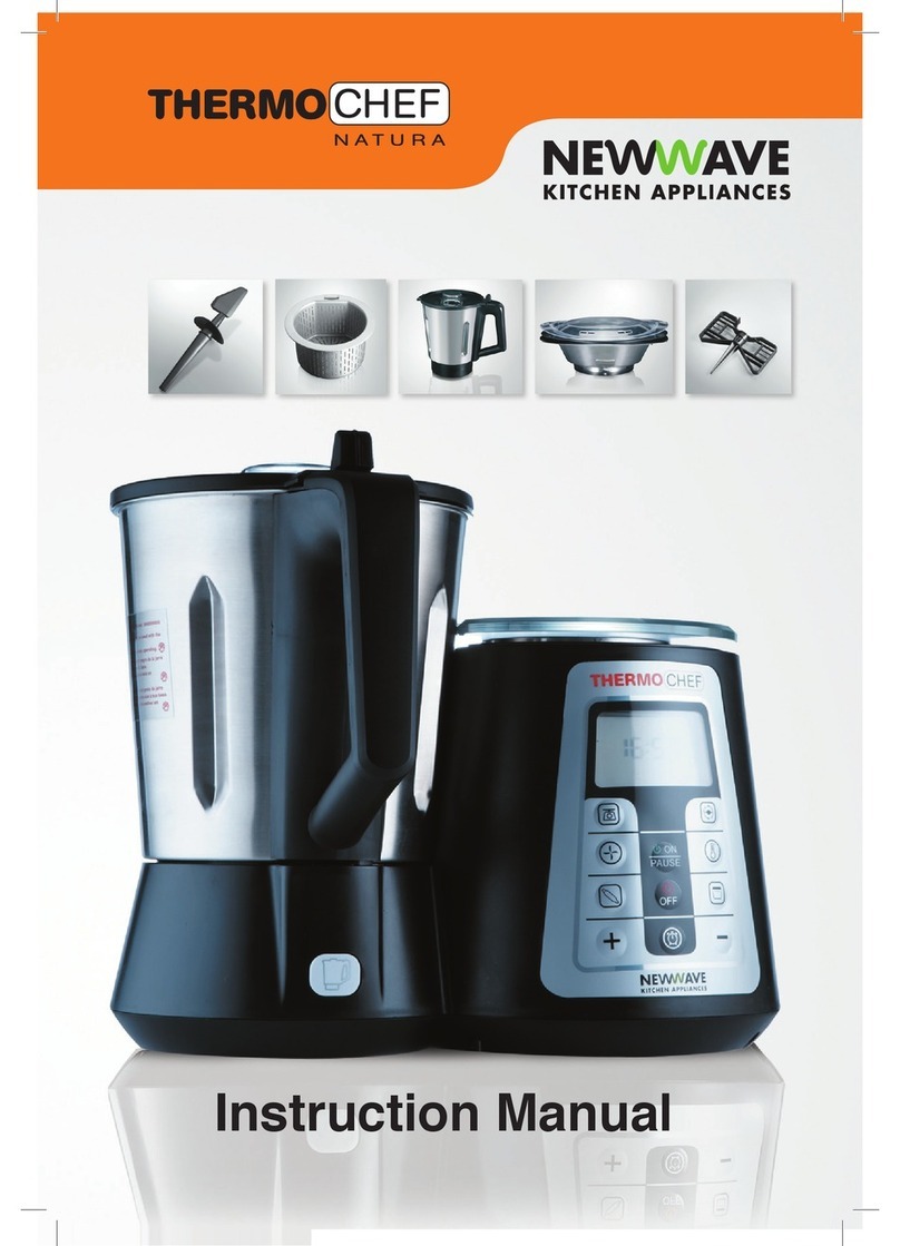 Newwave ThermoChef Natura instruction manual Newwave ThermoChef Natura instruction manual