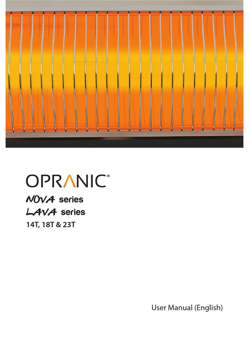 Opranic NOVA14T user manual