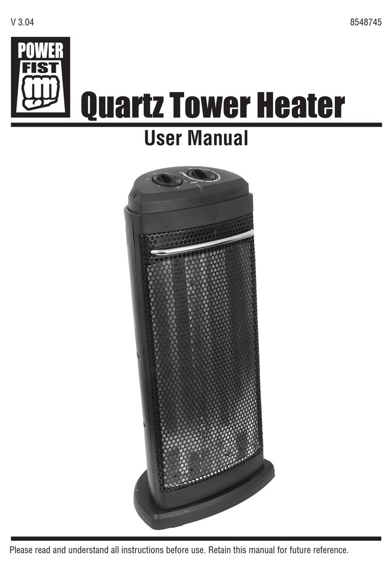 Power Fist Quartz User manual
