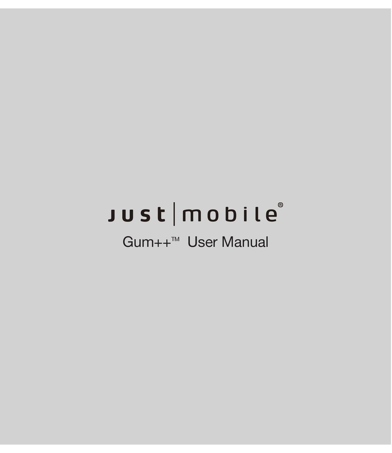 Just Mobile Gum user manual