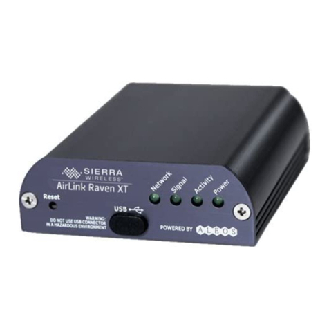 Sierra Wireless Raven XT User manual Sierra Wireless Raven XT User manual