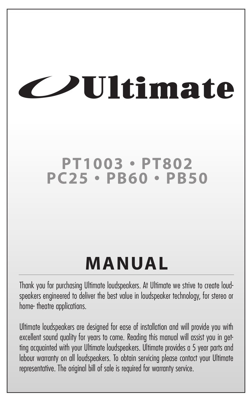 Ulti Mate PT1003 Manual guide