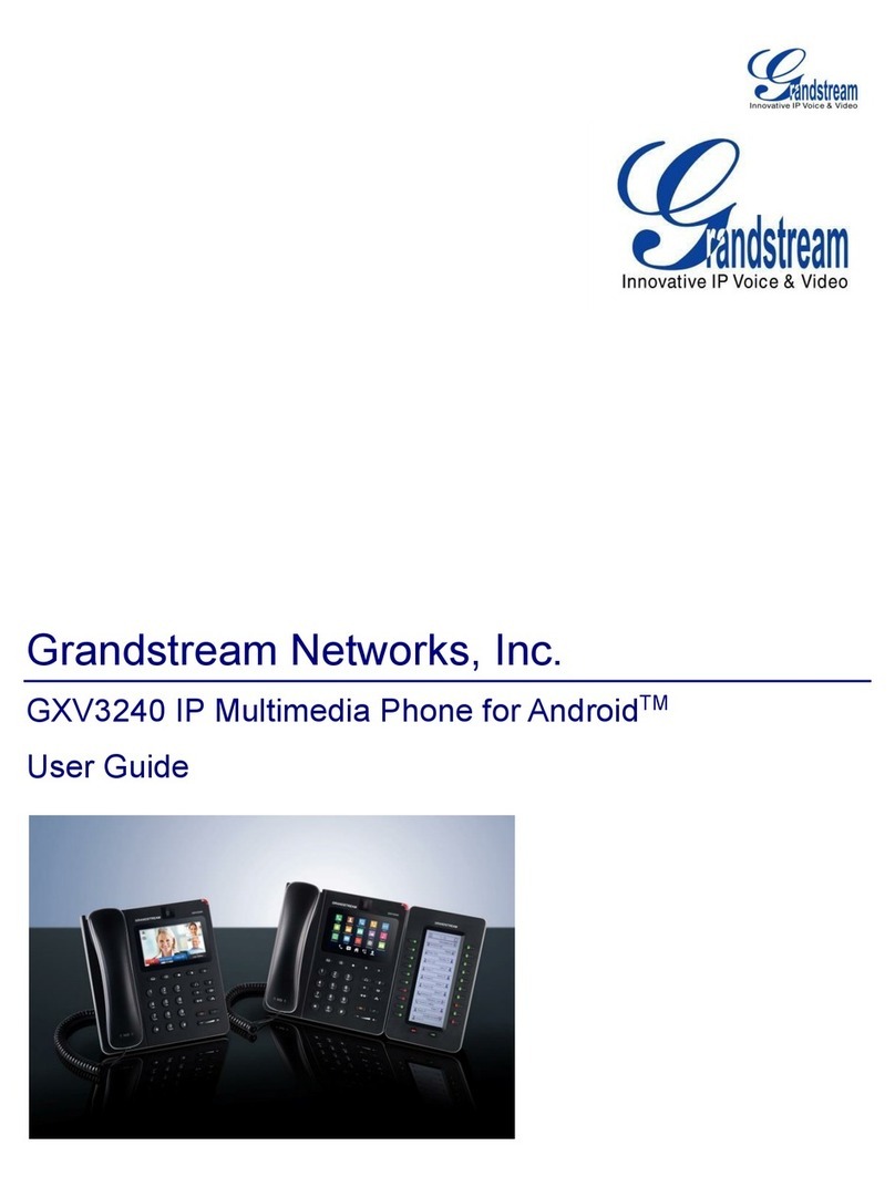 Grandstream Networks GXV3240 user guide