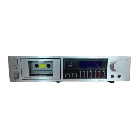 Pioneer CT-520 User manual