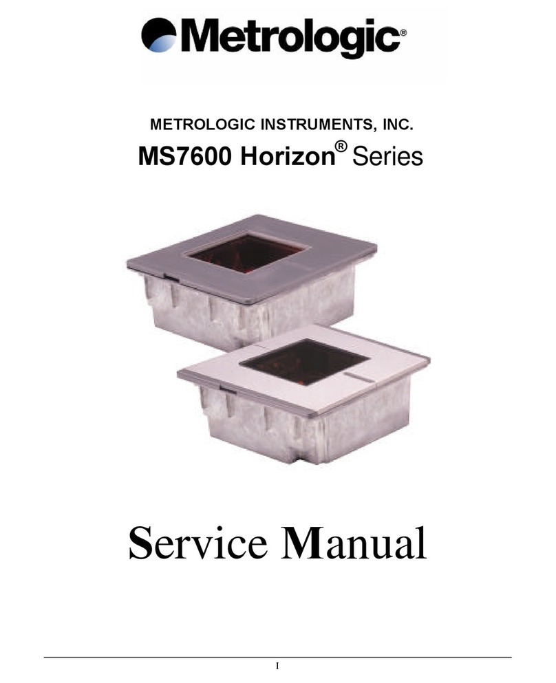 Metrologic MS7600 User manual