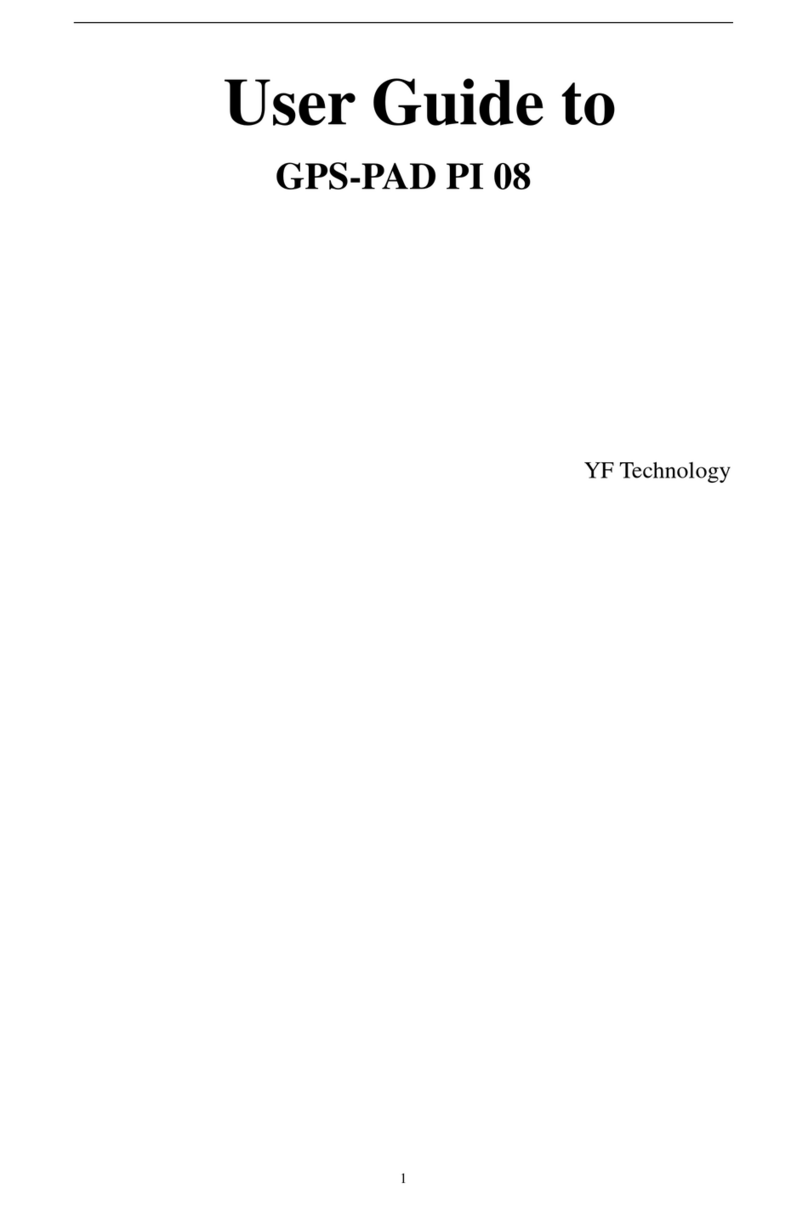 YF GPS-PAD PI 08 user guide