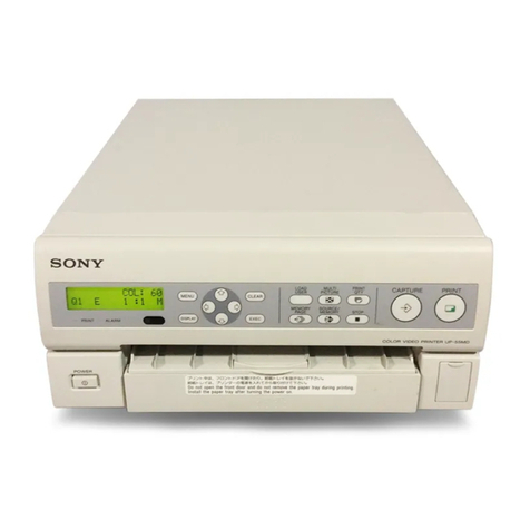 Sony UP55MD User manual