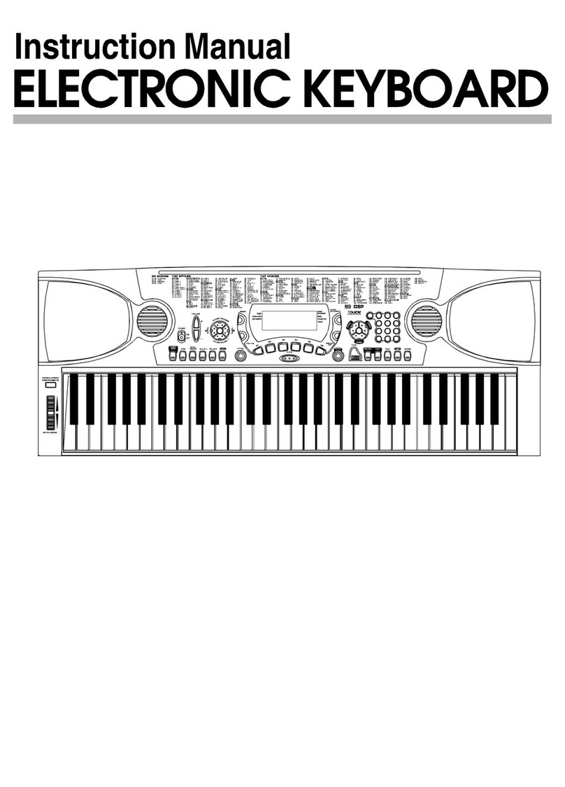 Medeli mc80 standard instruction manual