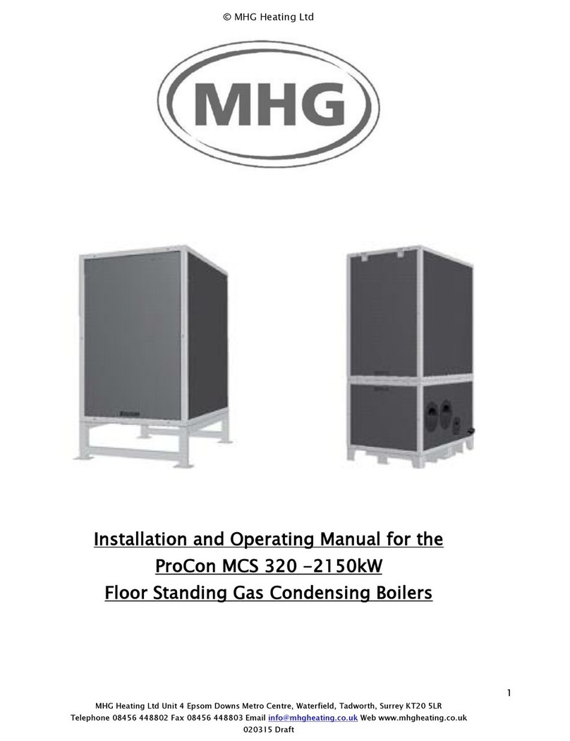 MHG Heating ProCon MCS 320 Installation and operating manual