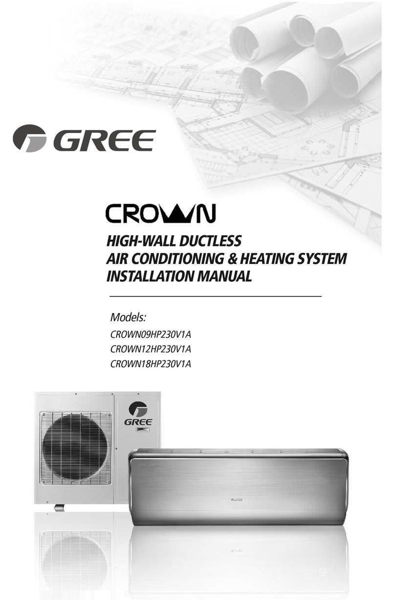 Gree CROWN09HP230V1A User manual