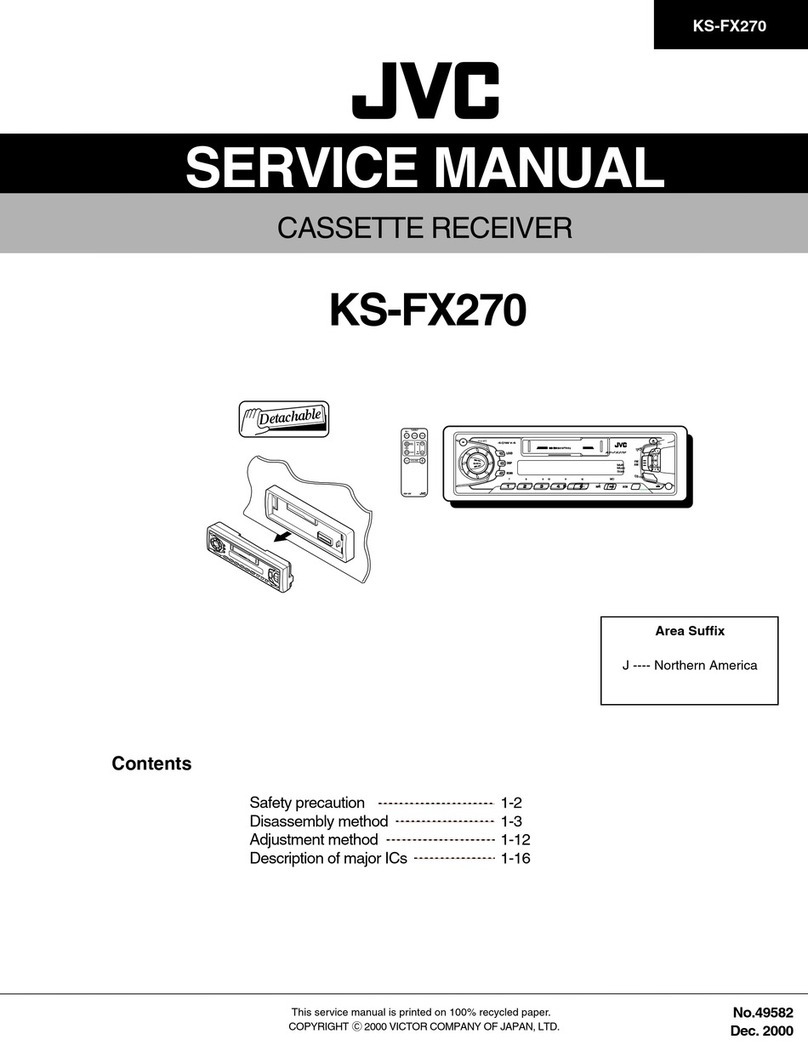 JVC KS-FX270 User manual