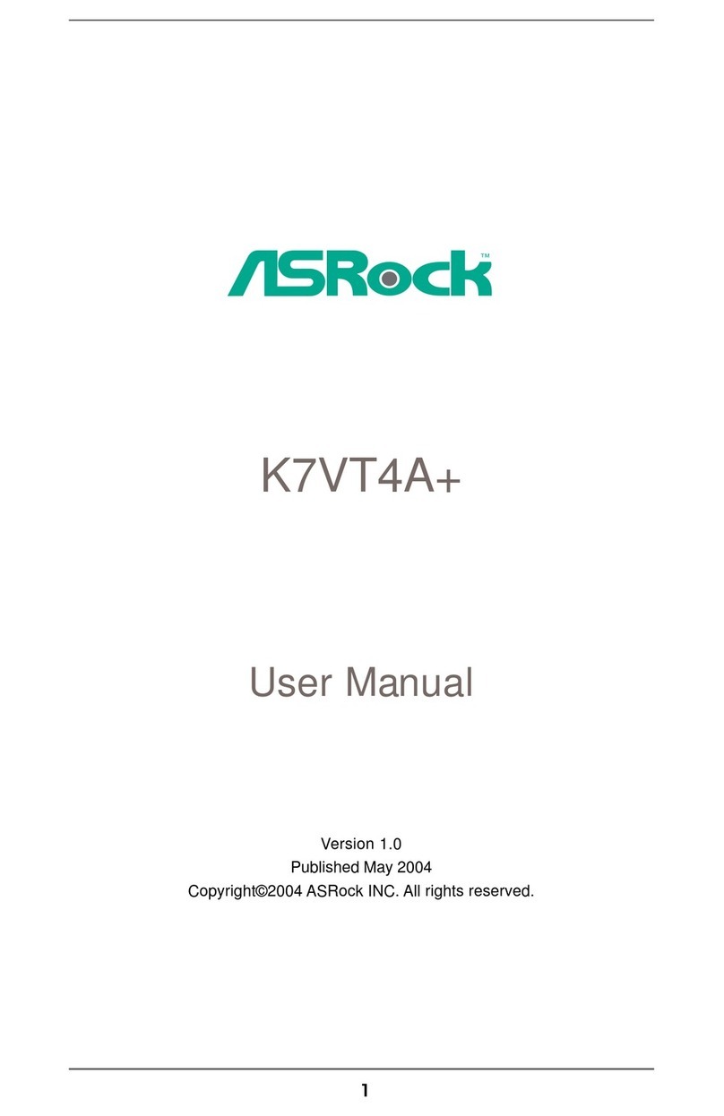 ASROCK K7VT4A PRO user manual