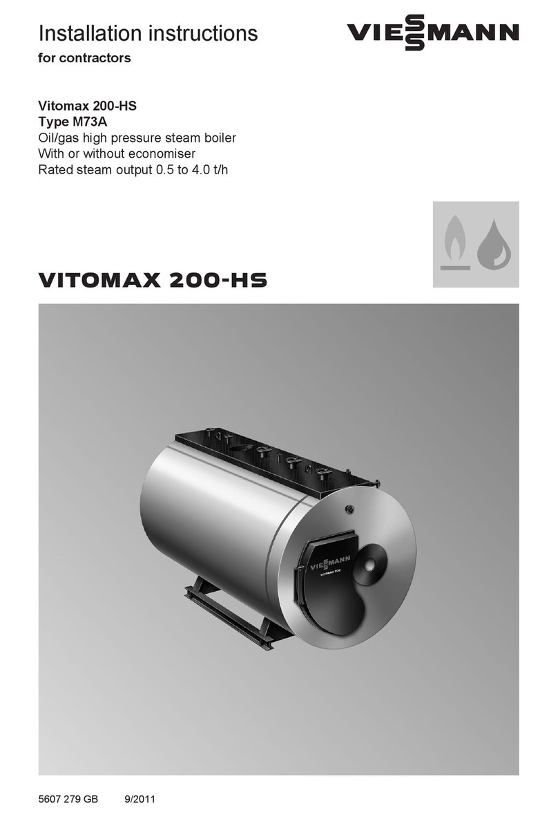 Viessmann VITOMAX 200-HS M73A User manual