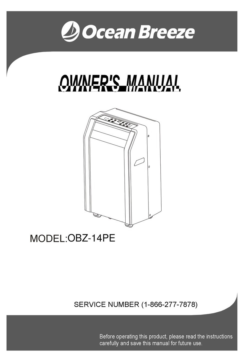 Ocean Breeze OBZ-14PE User manual