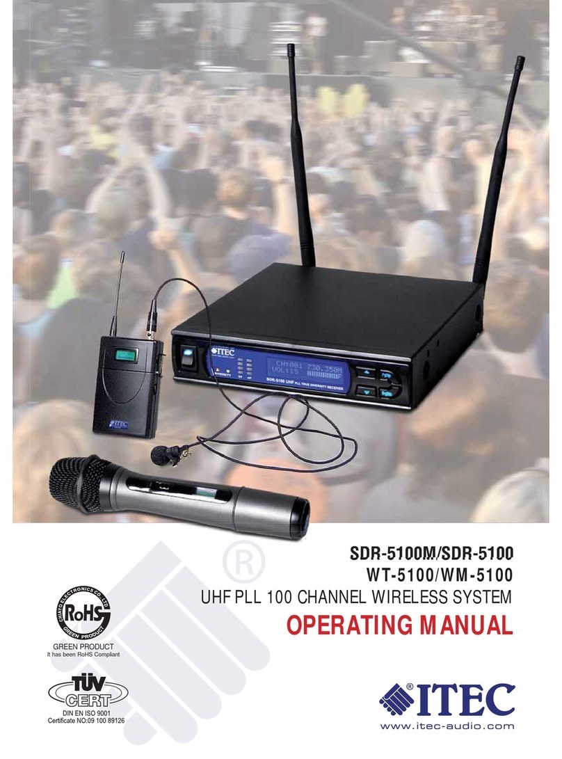 Itec SDR-5100M User manual