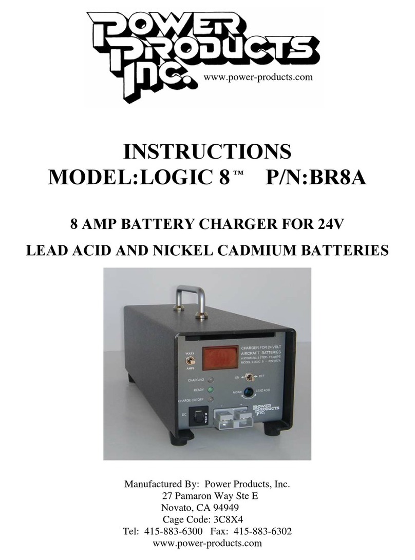 Power Products LOGIC 8 instruction manual