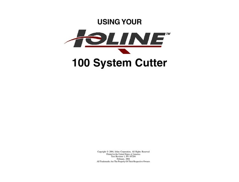 Ioline SmarTrac 100 Series User manual