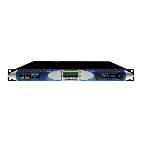 powersoft DIGAM K series User manual