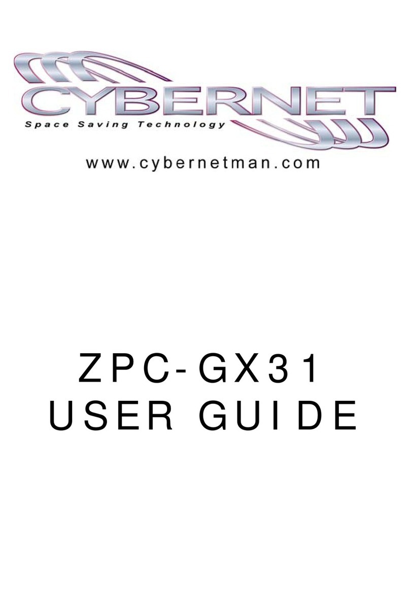 Cybernet ZPC-GX31 user guide