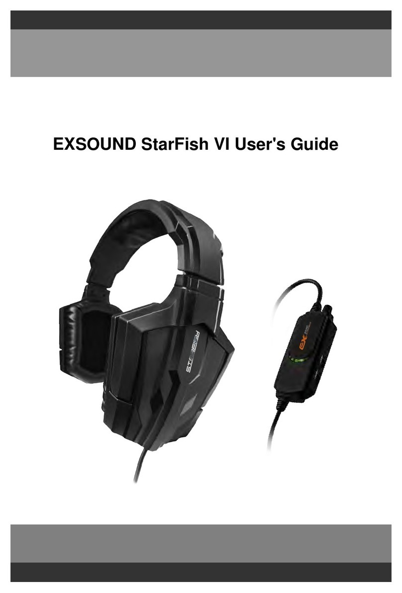 Exsound StarFish VI User manual