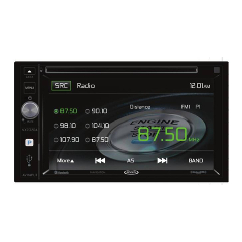 Jensen VX7020A User manual