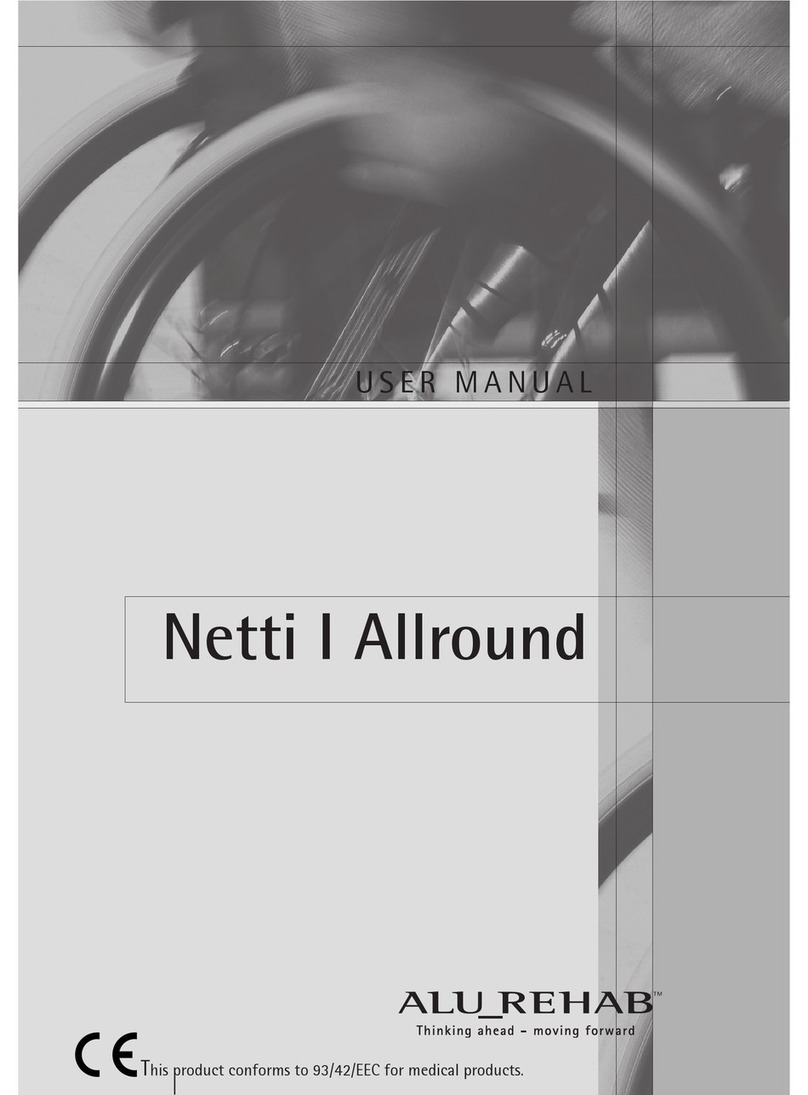 Alu Rehab Netti I Allround User manual