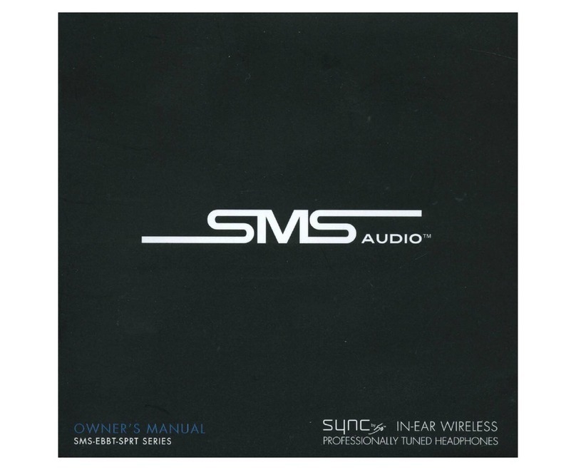 SMS Audio SMS-EBBT-SPRT Series User manual SMS Audio SMS-EBBT-SPRT Series User manual