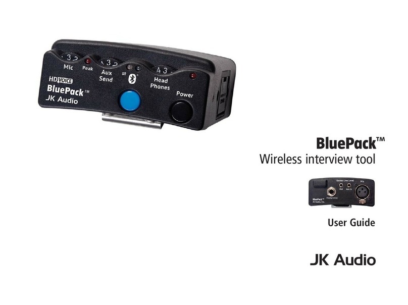 JK Audio BluePack user guide