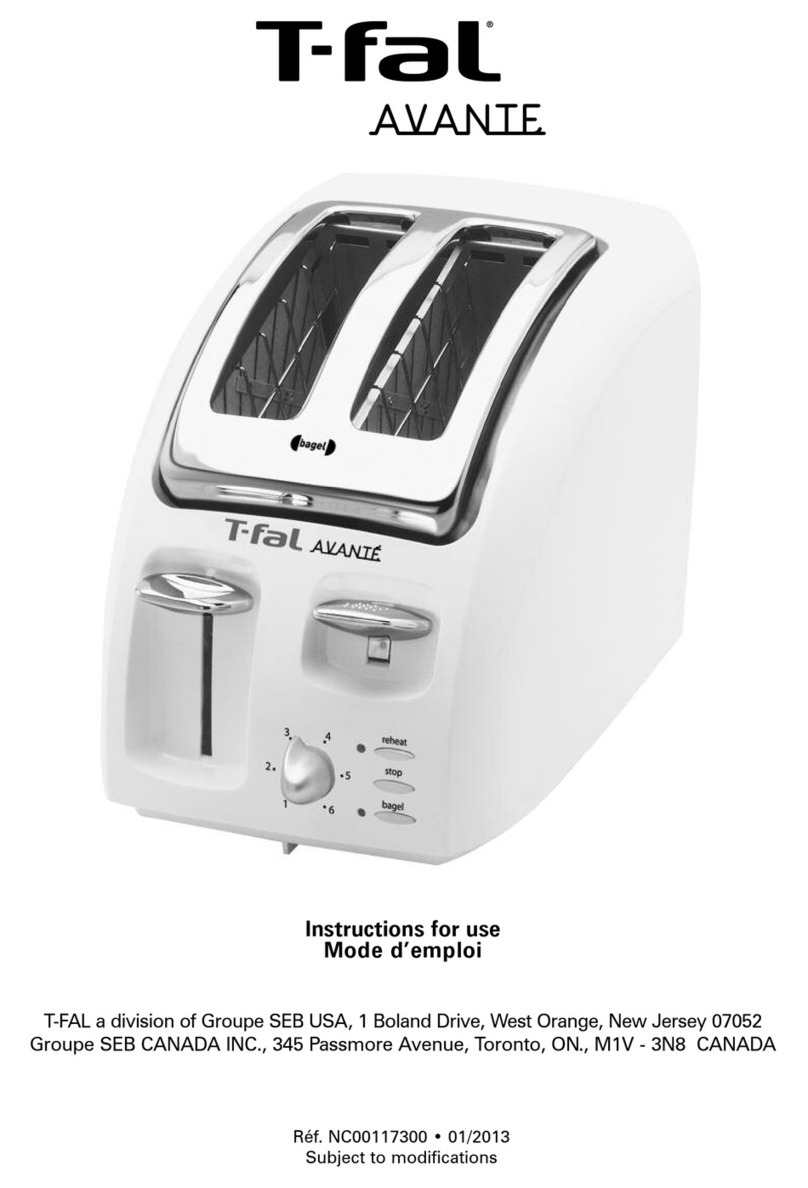 T-Fal AVANTE Instructions for use