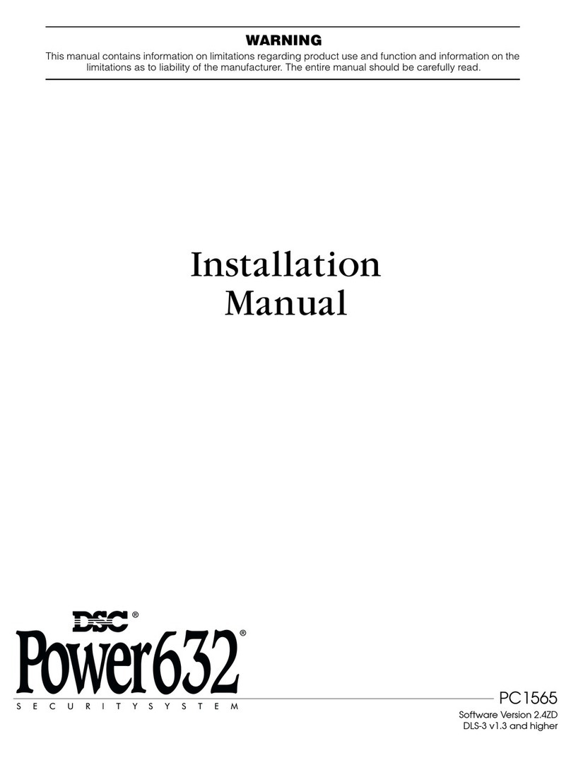 DSC Power632 installation manual