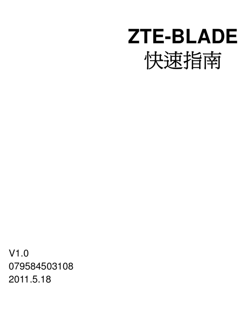 Zte Blade G User manual