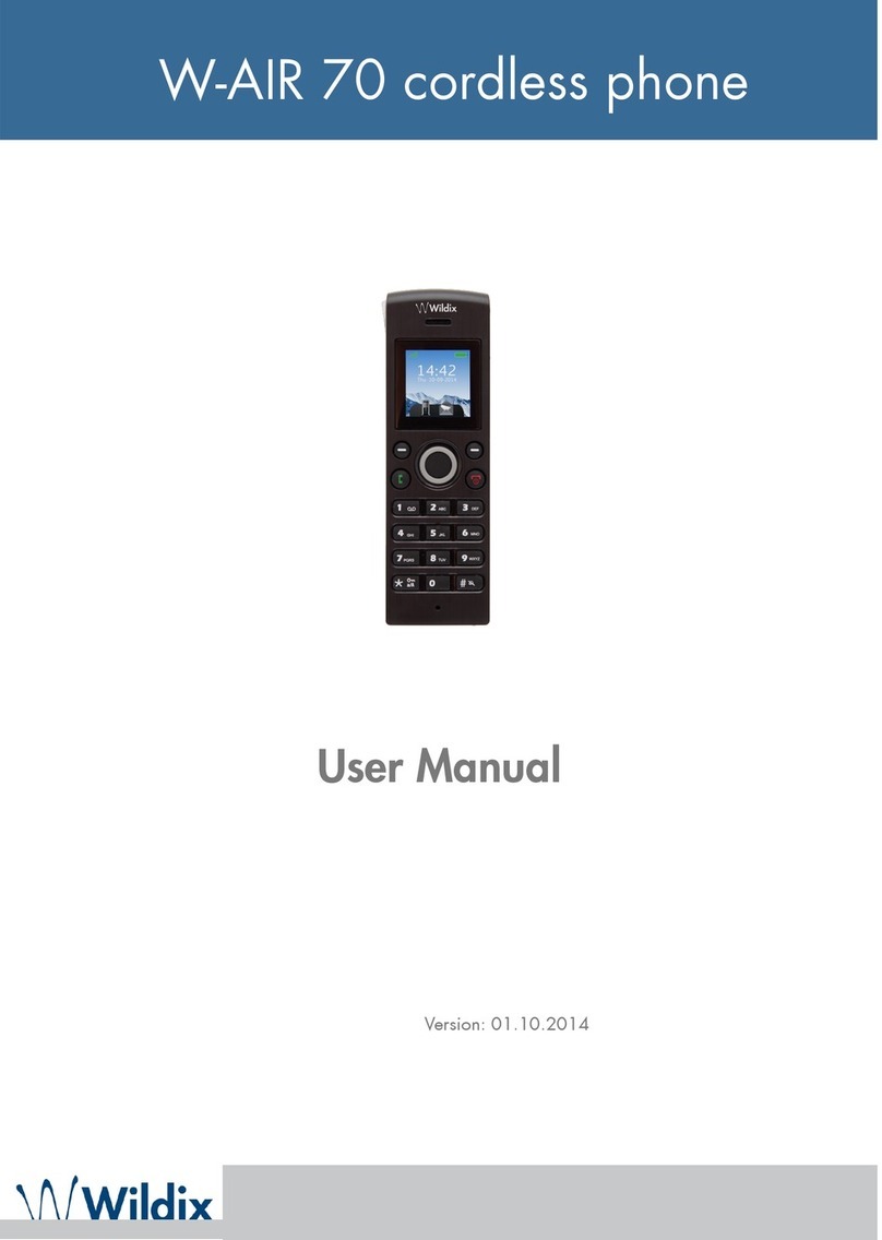 Wildix W-AIR 70 user manual