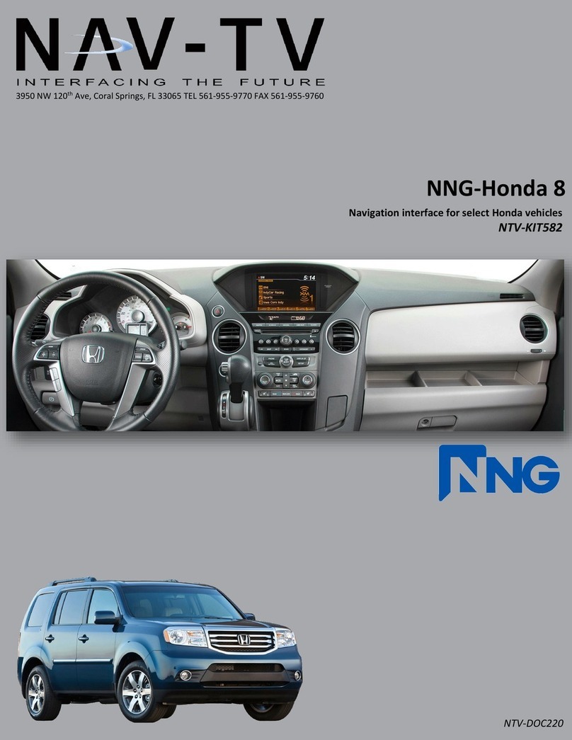 Nav TV NNG-Honda 8 NTV-KIT582 installation guide