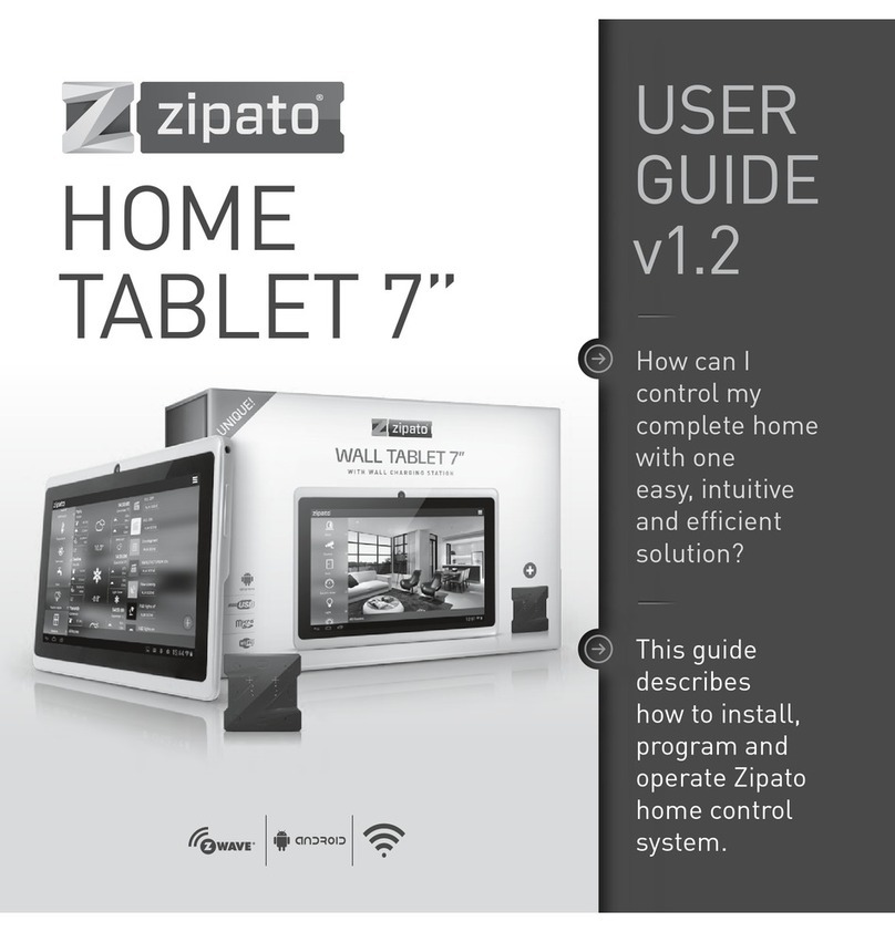 Zipato WALL TABLET 7 user guide