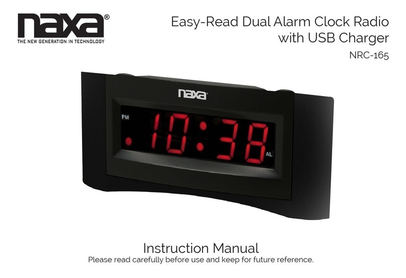 Naxa NRC-165 instruction manual