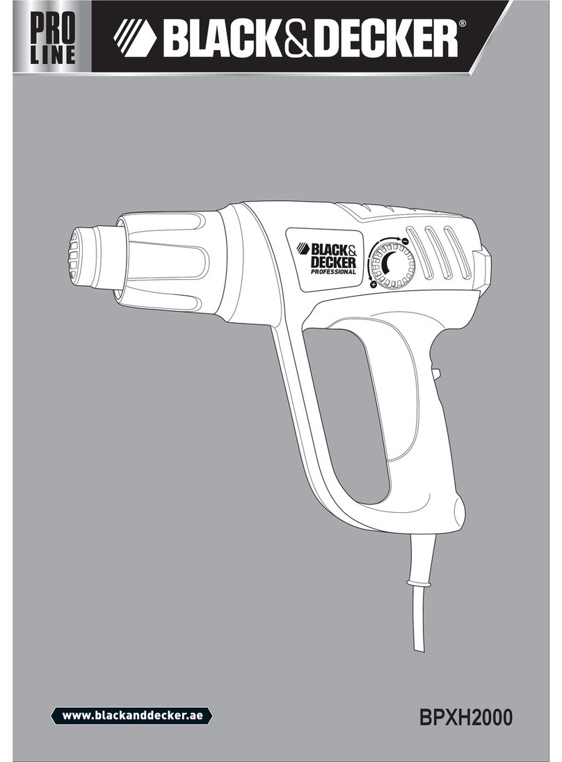 Black & Decker BPXH2000 User manual
