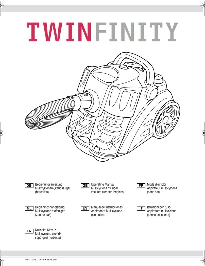 Dirt Devil twinfinity m5040 User manual