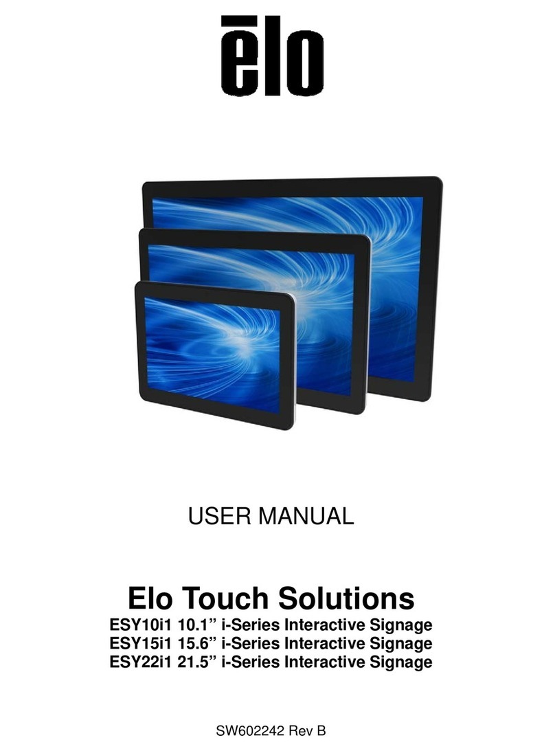 Elo TouchSystems ESY10i1 User manual