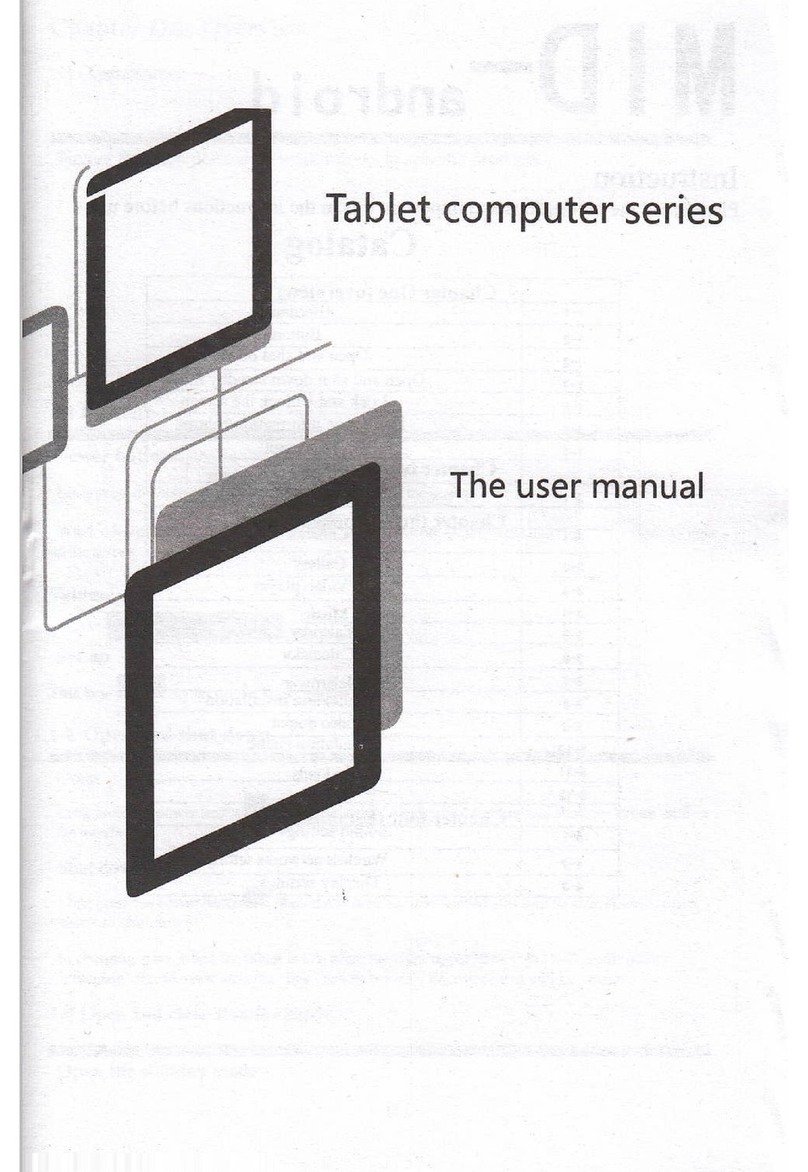 chinavasion CVGY-7405-3GEN Tablet computer series user manual