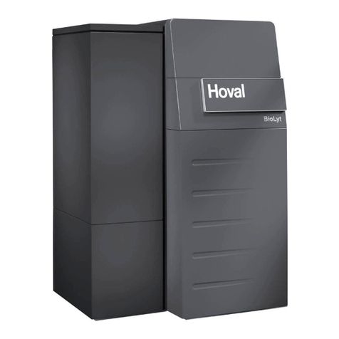 Hoval 30-BioLyt 8 User manual
