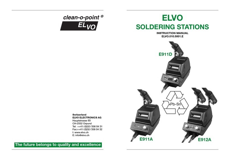Elvo E911D instruction manual