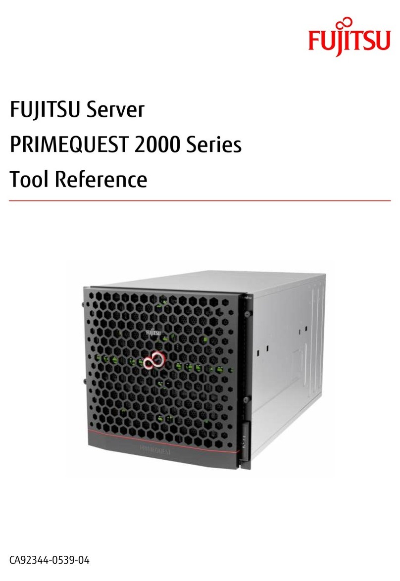 Fujitsu PRIMEQUEST 2000 Series Service manual