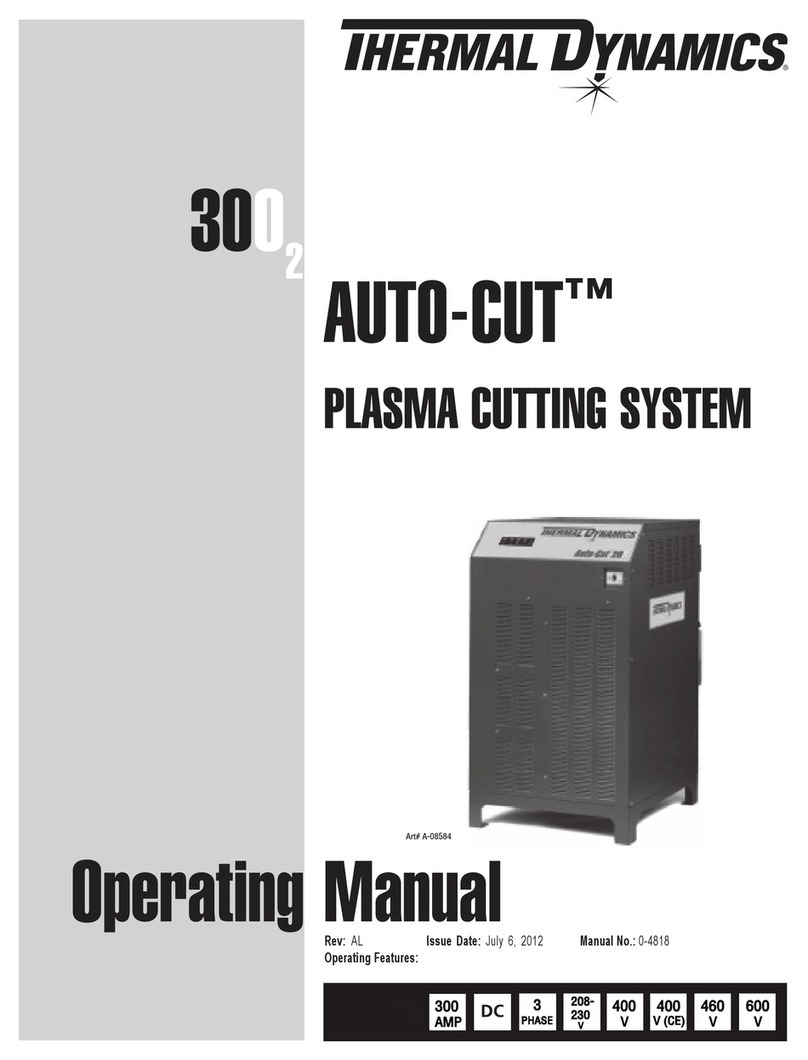 Thermal Dynamics AUTO-CUT 30 O2 operating manual